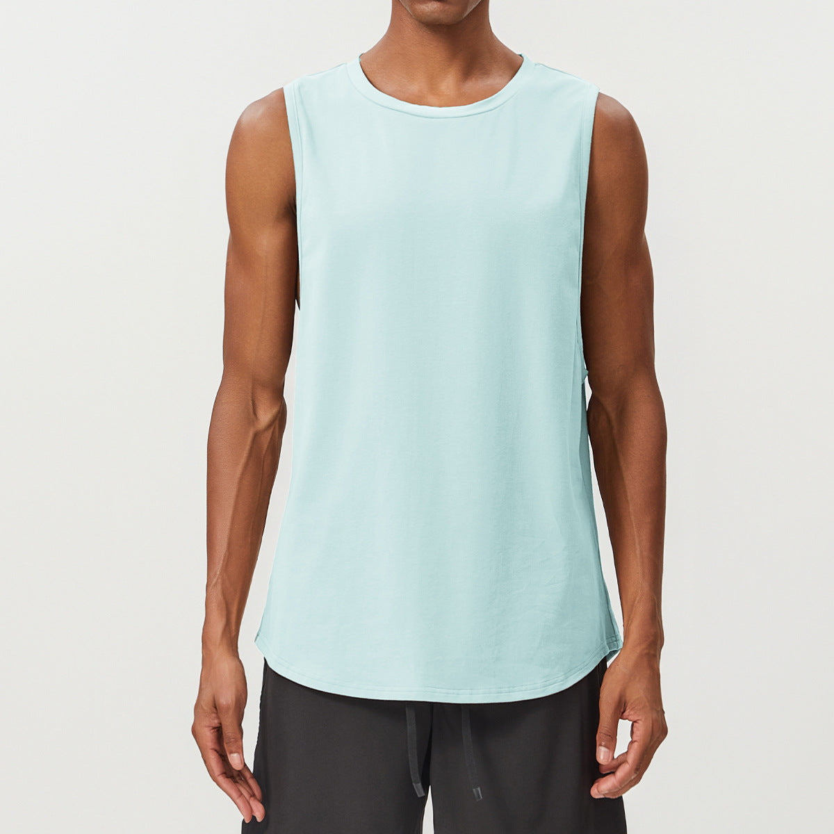 Men’s Breathable Quick-Dry Sleeveless Training Tank Top