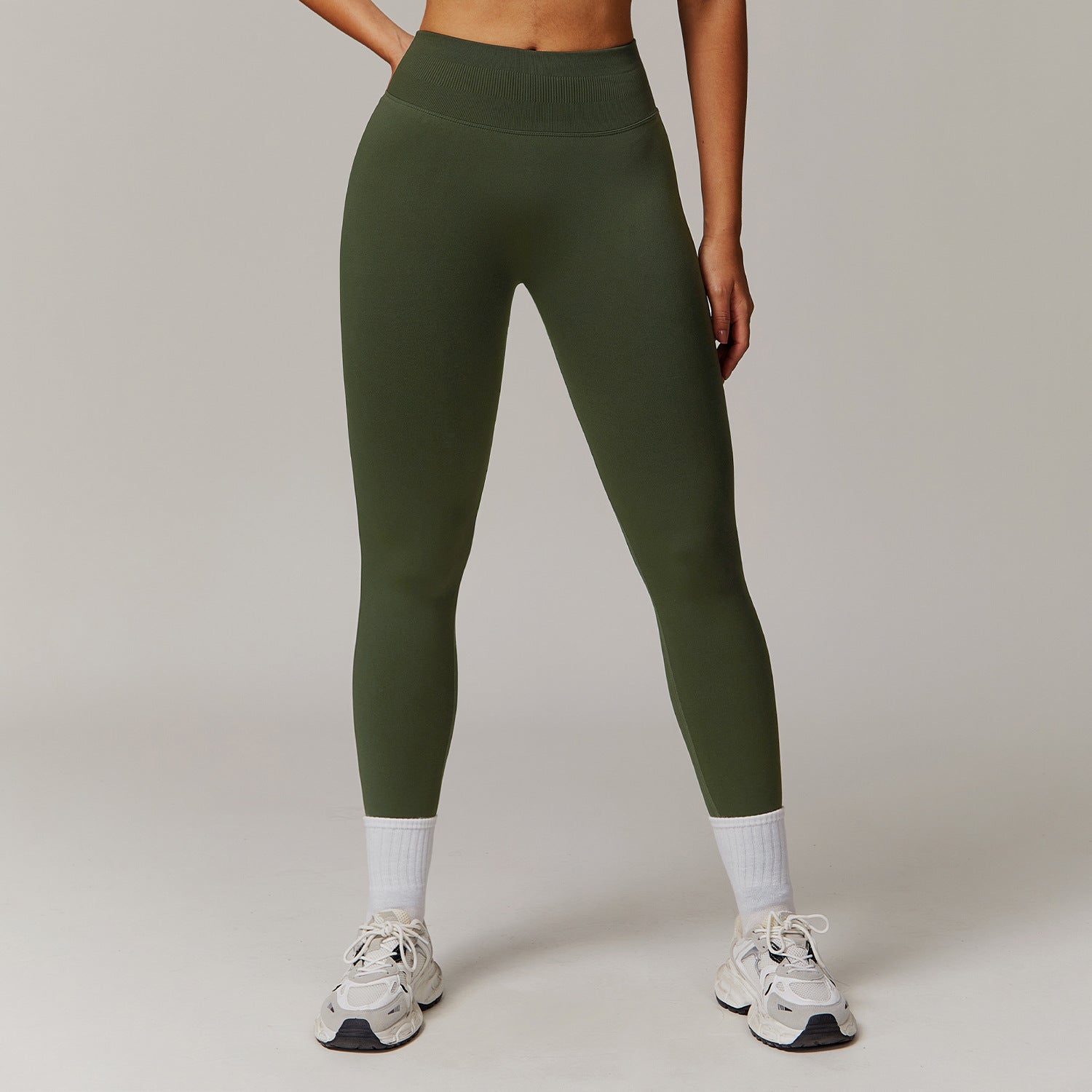 Women’s Seamless Peach-Lift High-Waisted Scrunch Yoga Leggings