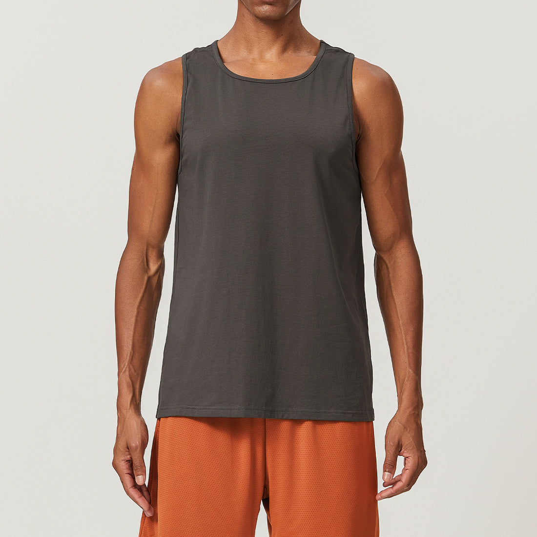 Men’s Cotton Blend Sleeveless Sports Tank Top