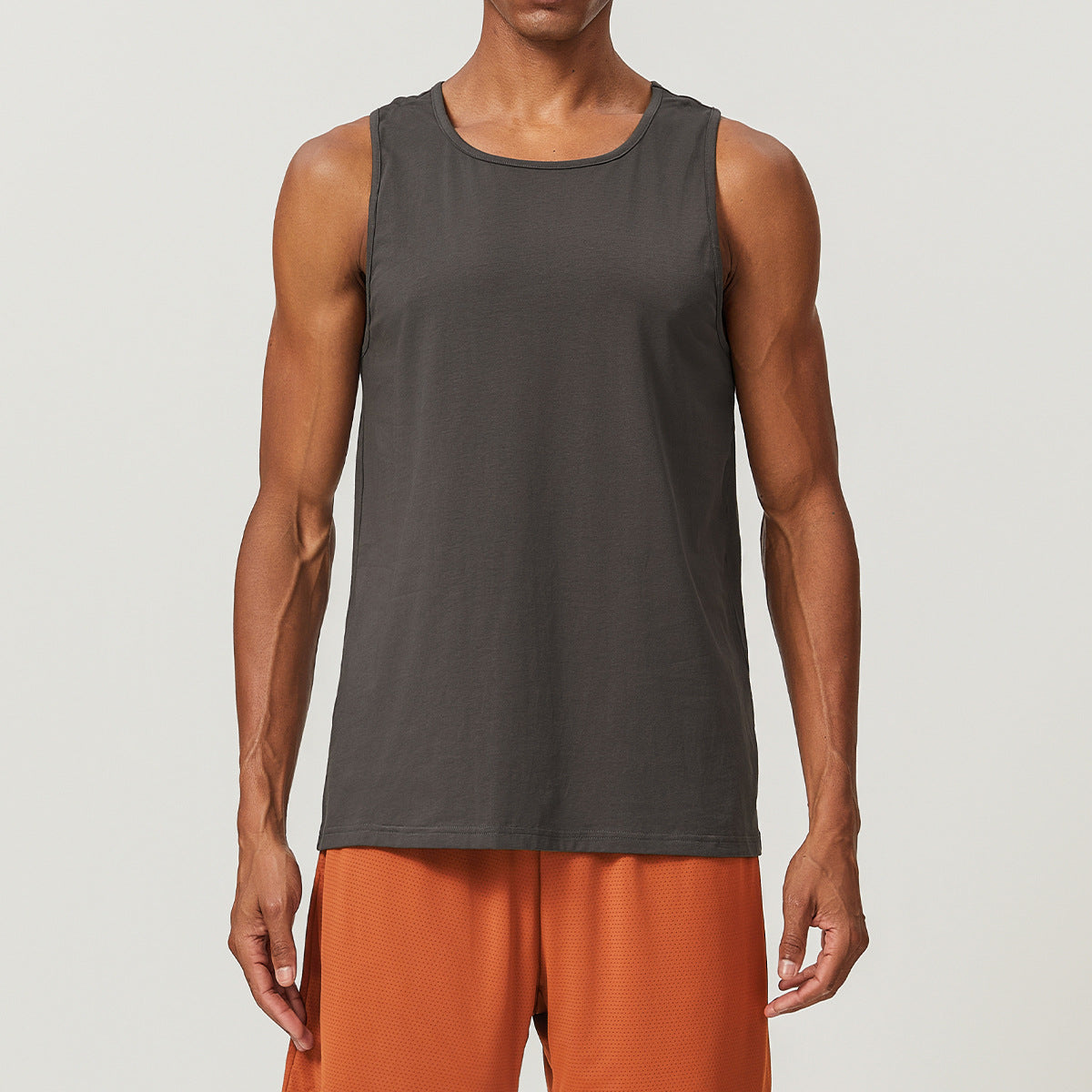 Men’s Cotton Blend Sleeveless Sports Tank Top