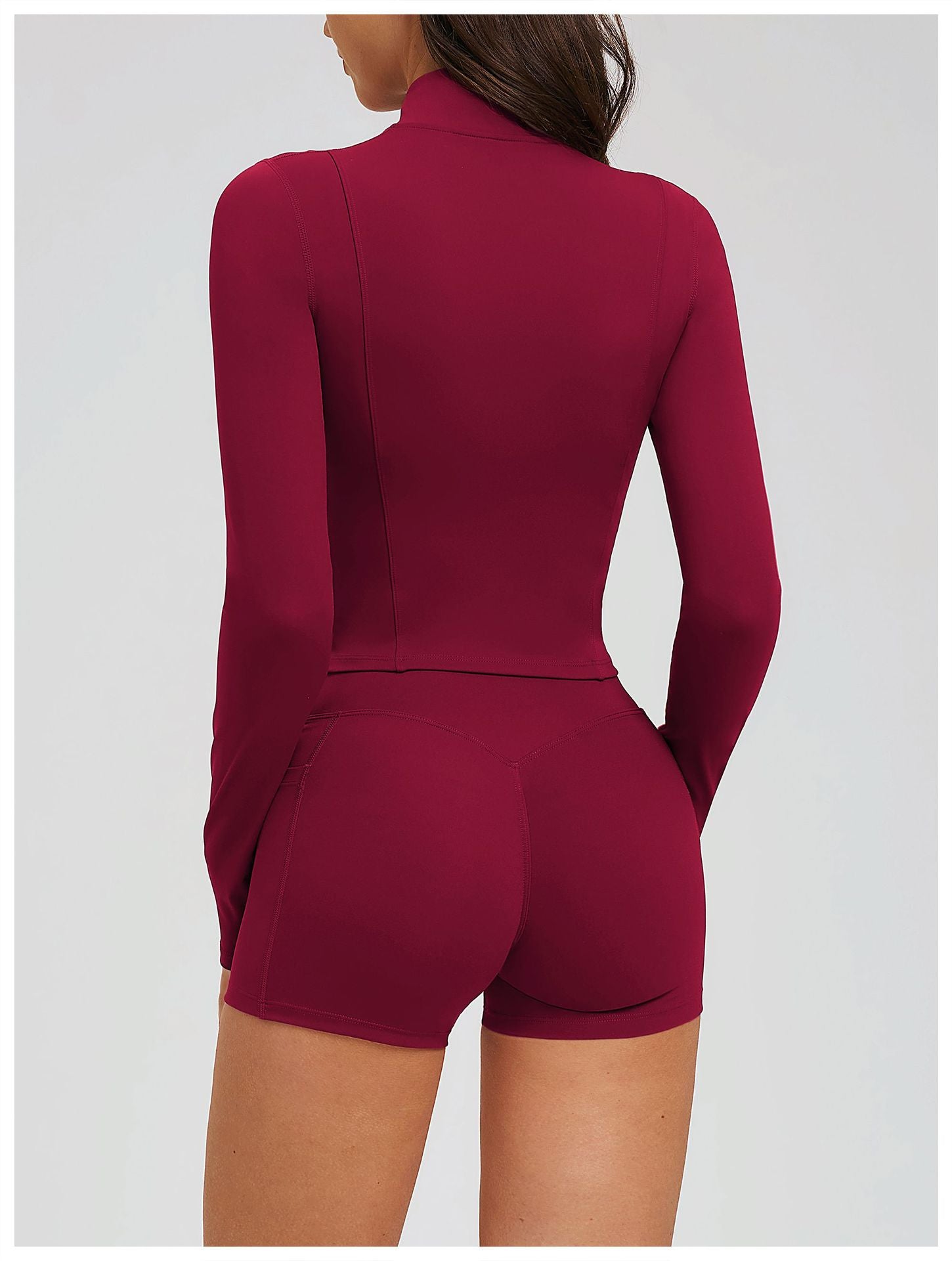 Women’s Slim-Fit Zip-Up Sports Jacket
