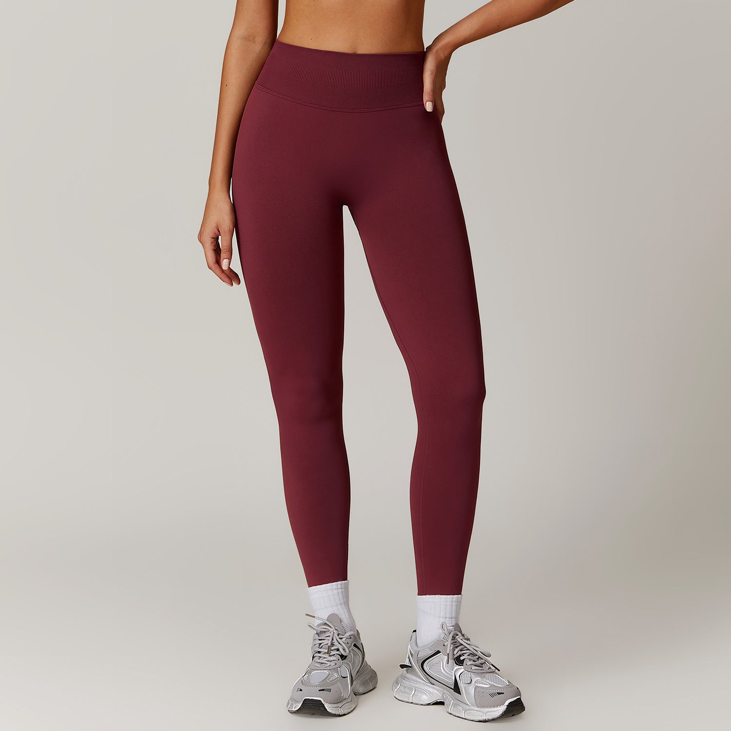 Women’s Seamless Peach-Lift High-Waisted Scrunch Yoga Leggings