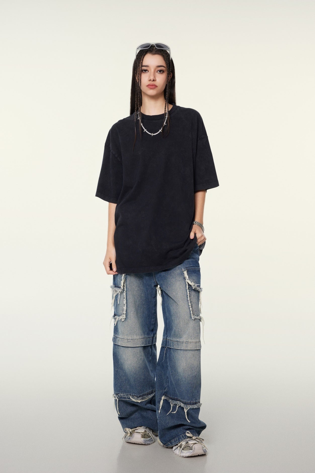 Men’s Heavyweight Oversized Cotton T-Shirt (345G)