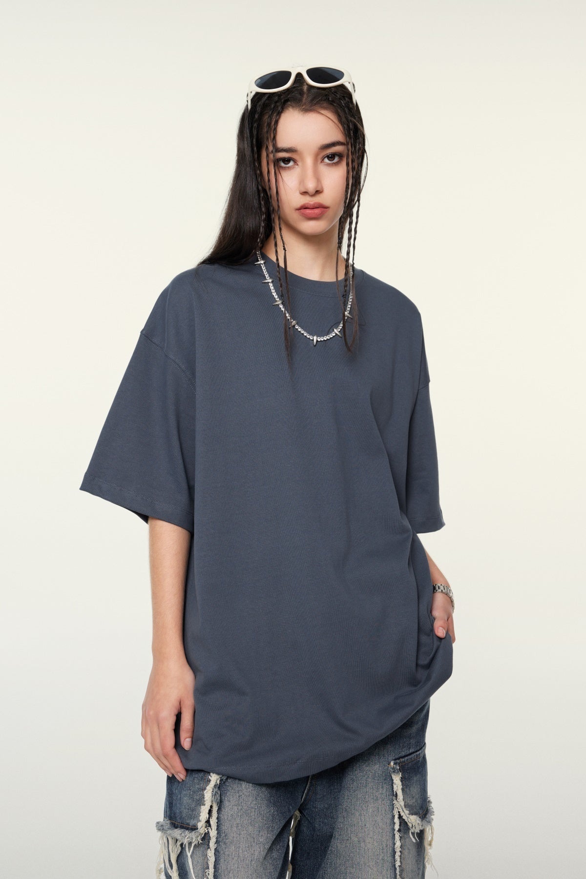 Men’s Heavyweight Oversized Cotton T-Shirt (345G)