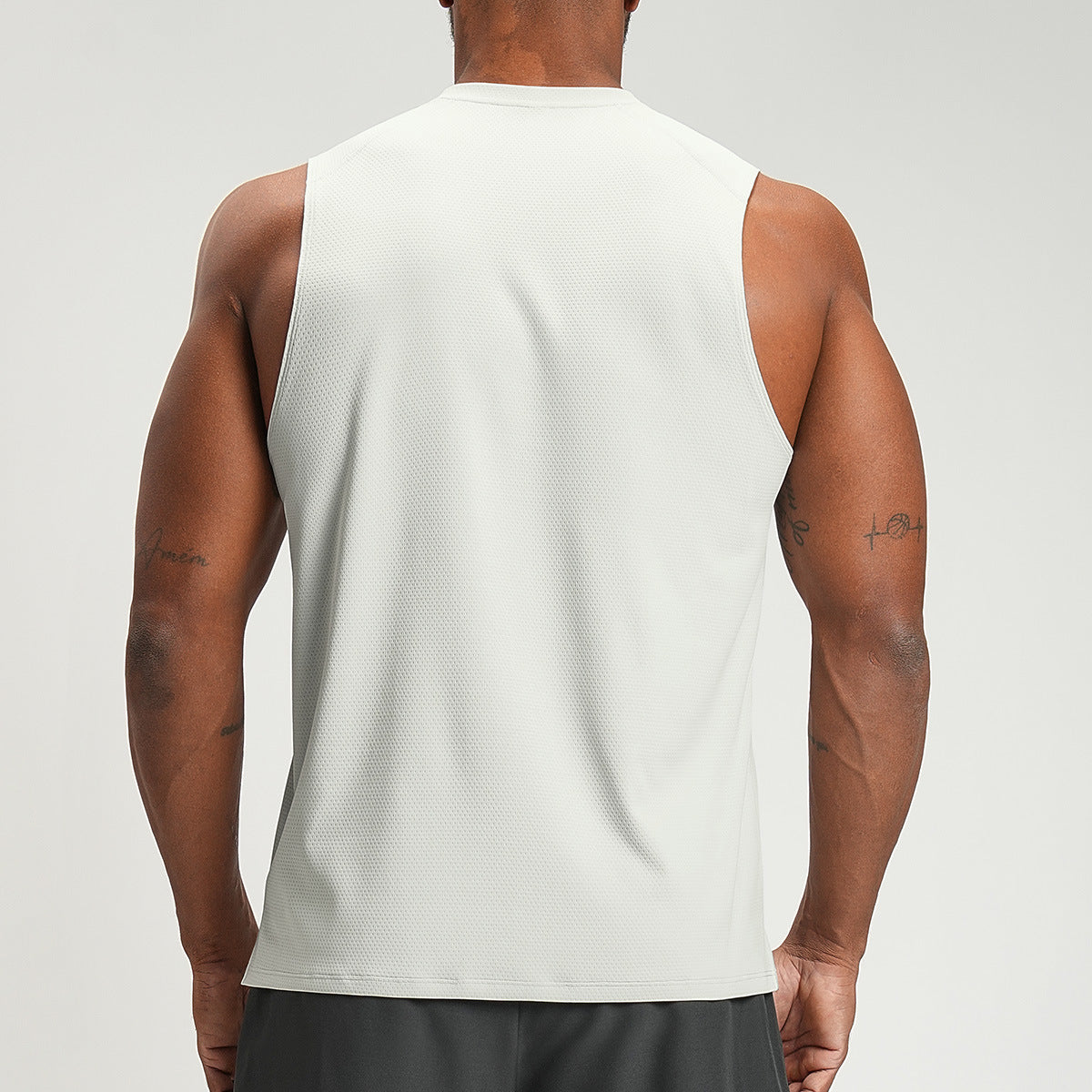 Men’s Breathable Mesh Sleeveless Training Tank