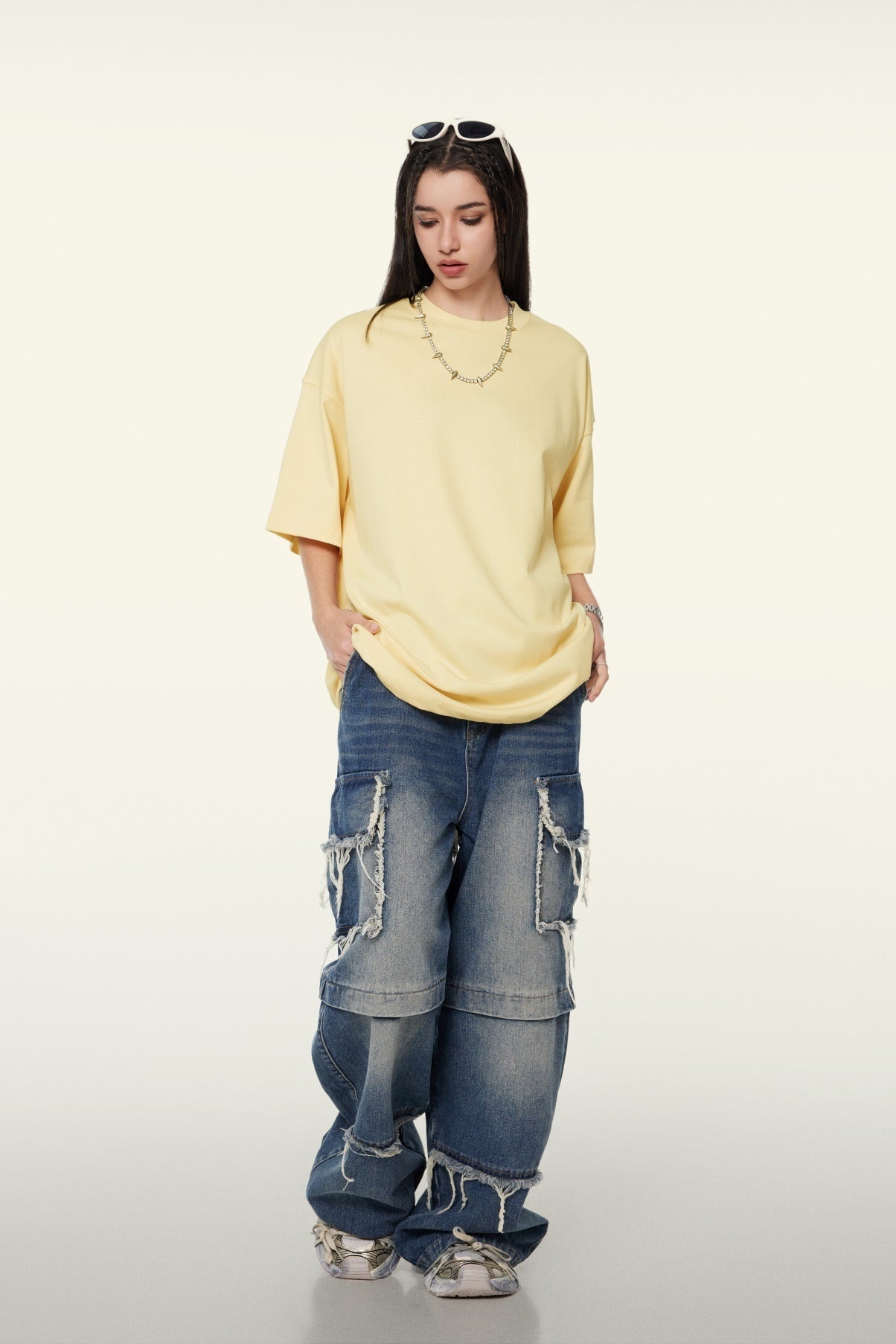 Men’s Heavyweight Oversized Cotton T-Shirt (345G)