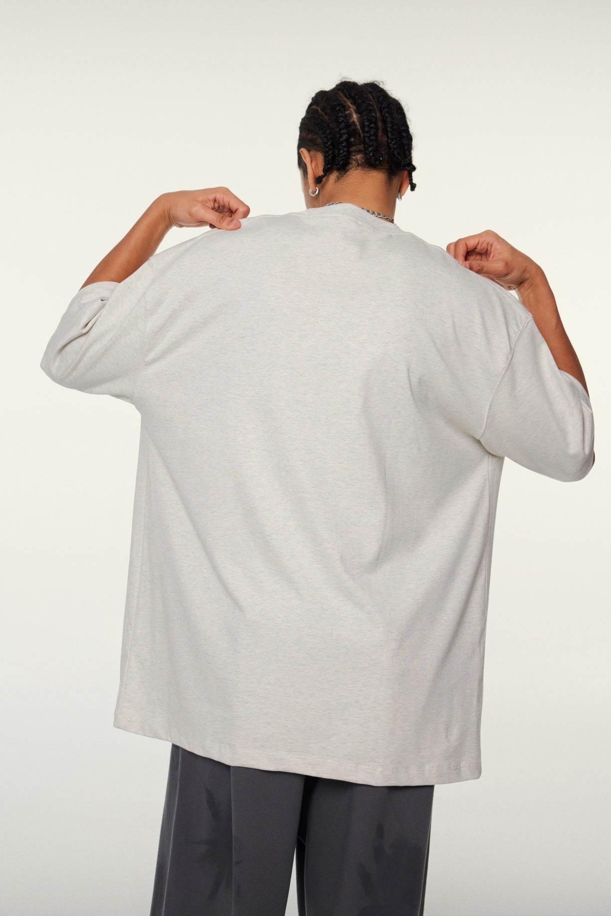 Men’s Heavyweight Oversized Cotton T-Shirt (345G)