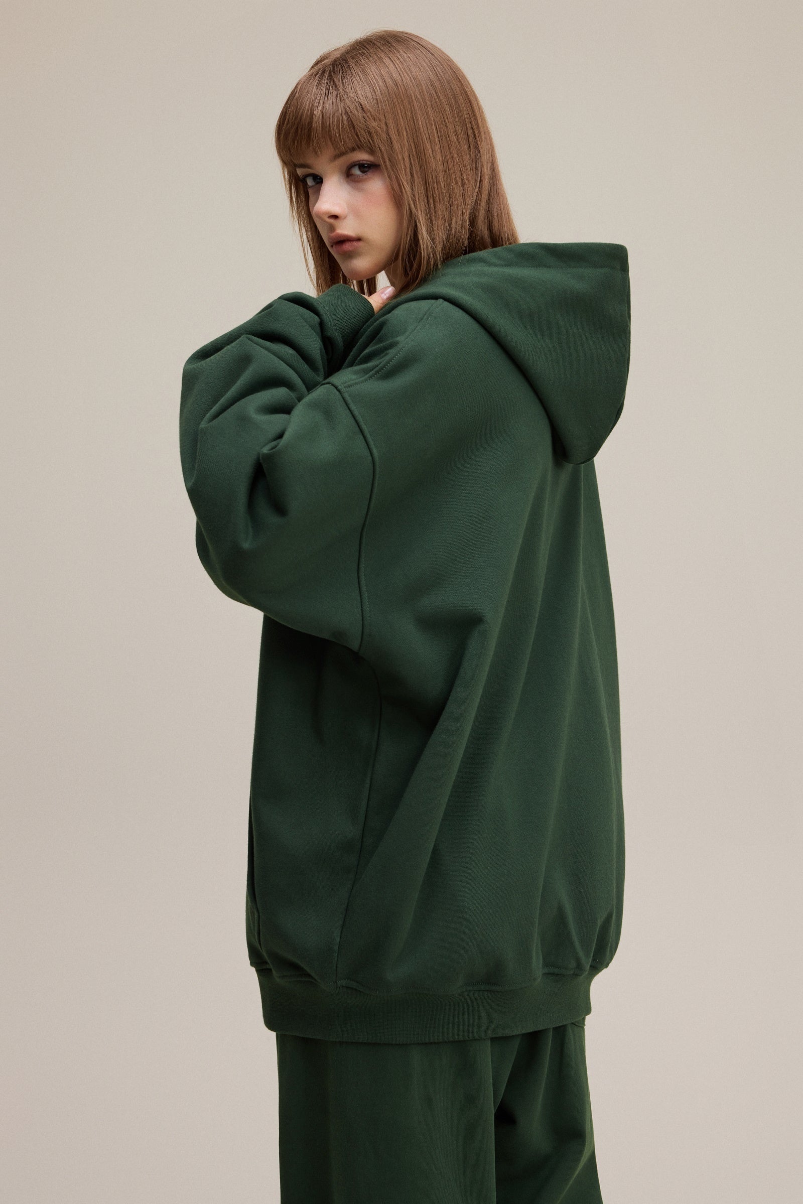 Men’s Heavyweight Fleece Zip Hoodie (445G)
