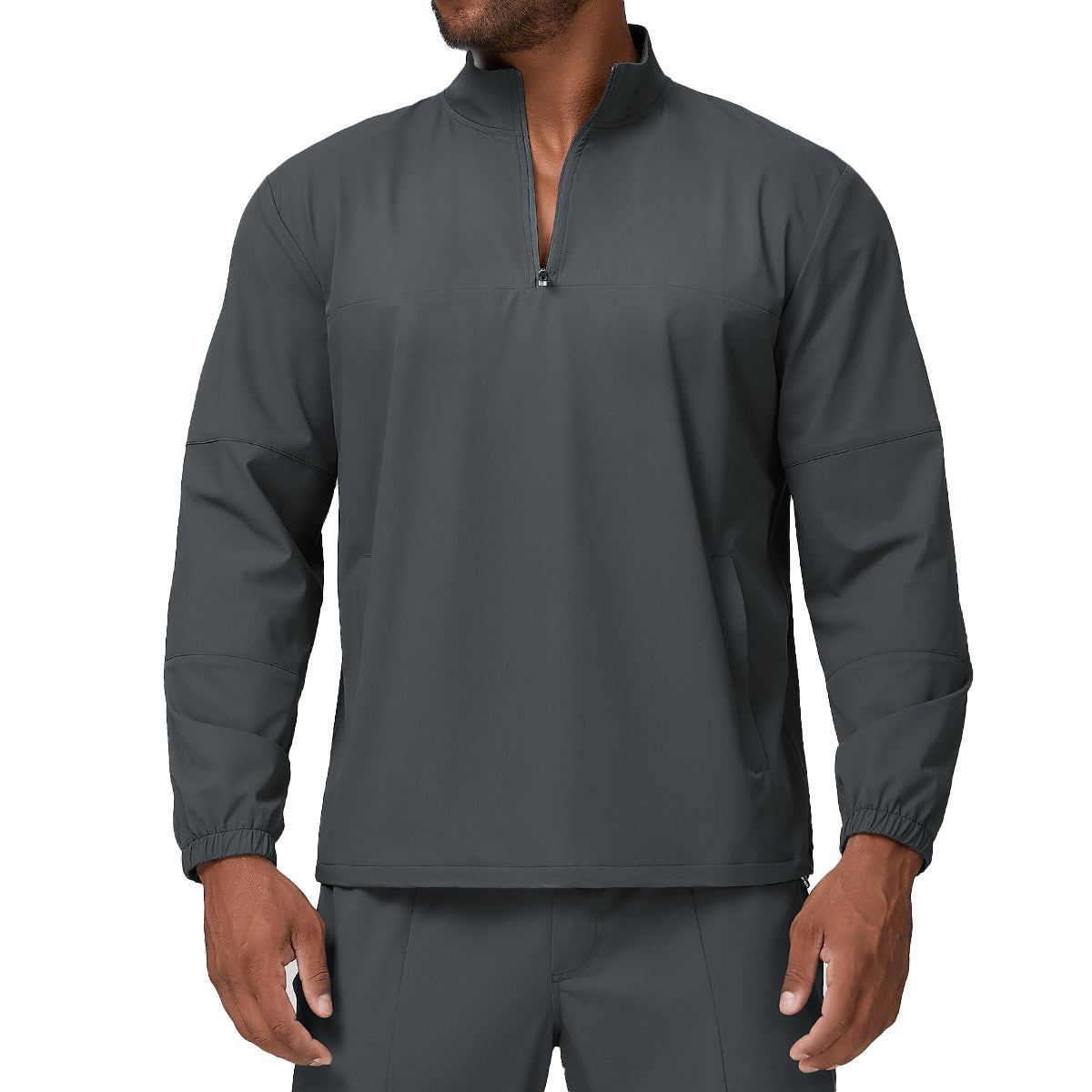 Men’s Half-Zip Long Sleeve Outdoor Training Top