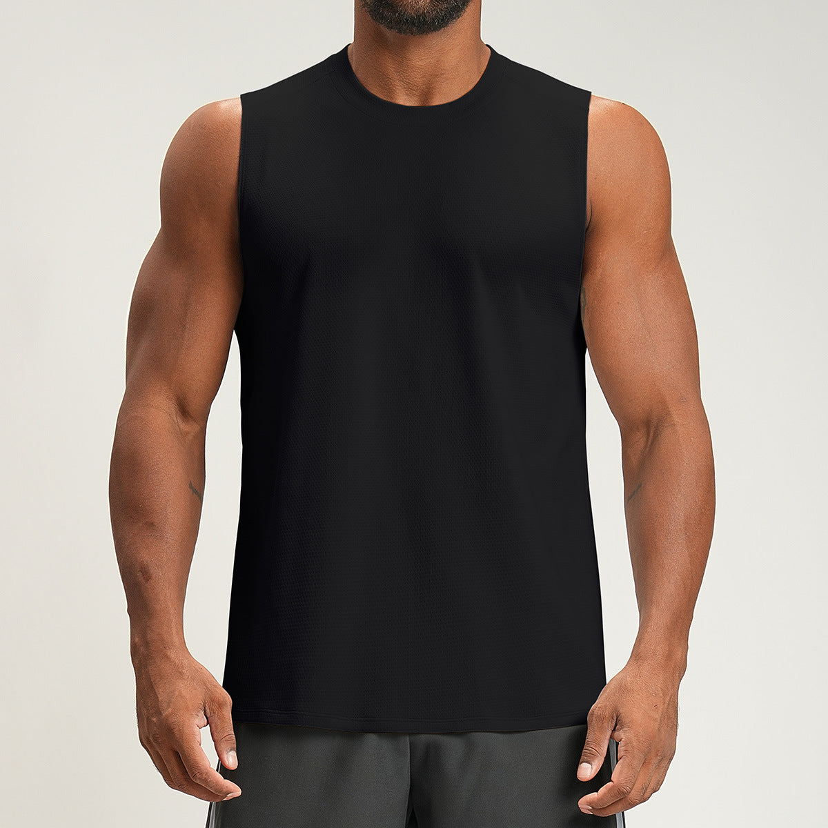Men’s Breathable Mesh Sleeveless Training Tank