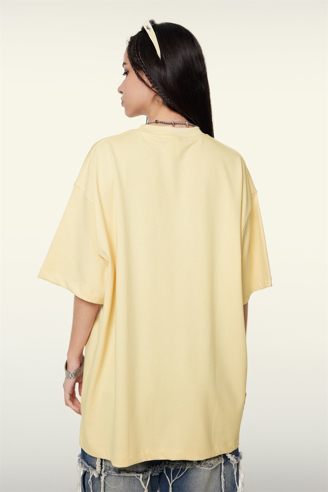 Men’s Heavyweight Oversized Cotton T-Shirt (345G)