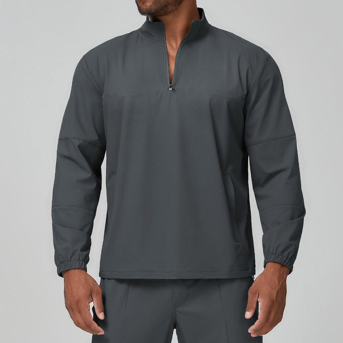 Men’s Half-Zip Long Sleeve Outdoor Training Top