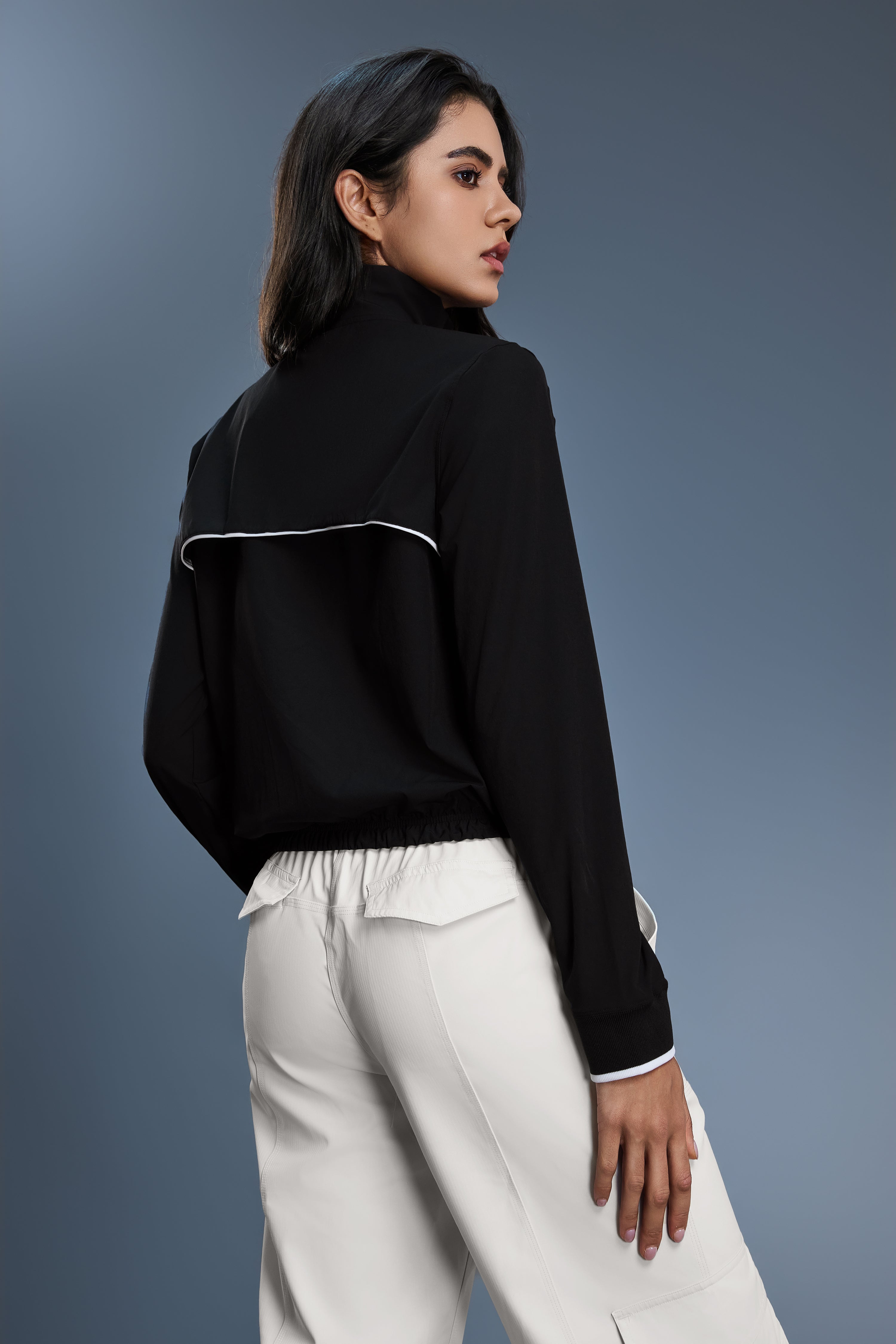 Sport Windbreaker Jacket Colorblock