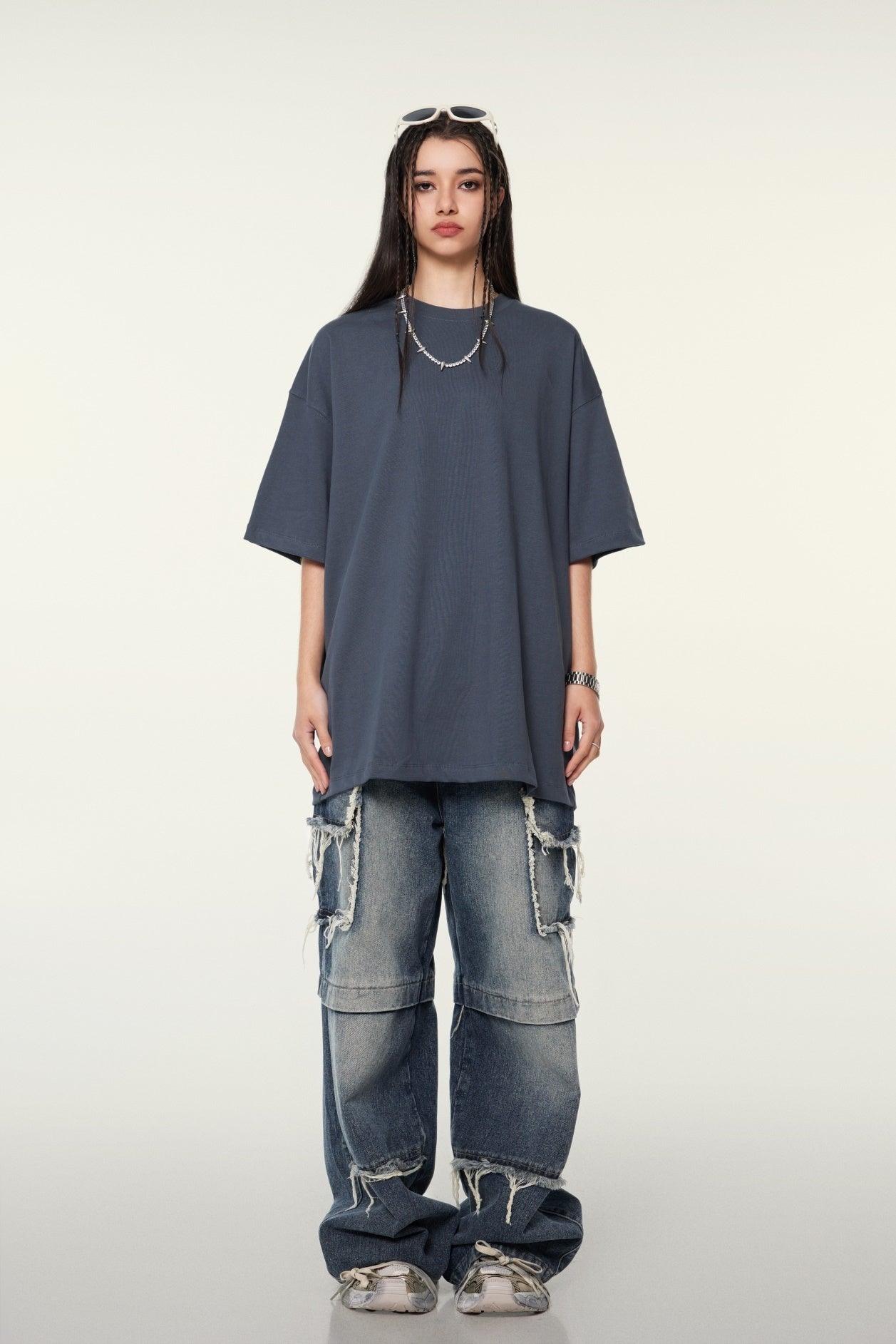 Men’s Heavyweight Oversized Cotton T-Shirt (345G)