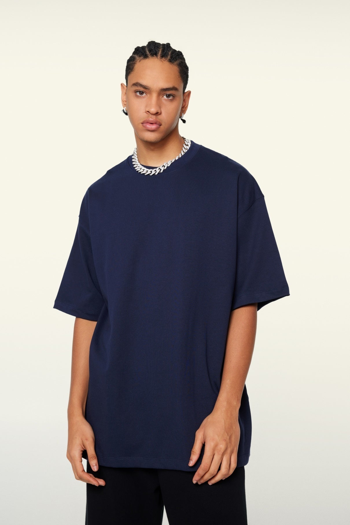 Men’s Heavyweight Oversized Cotton T-Shirt (345G)