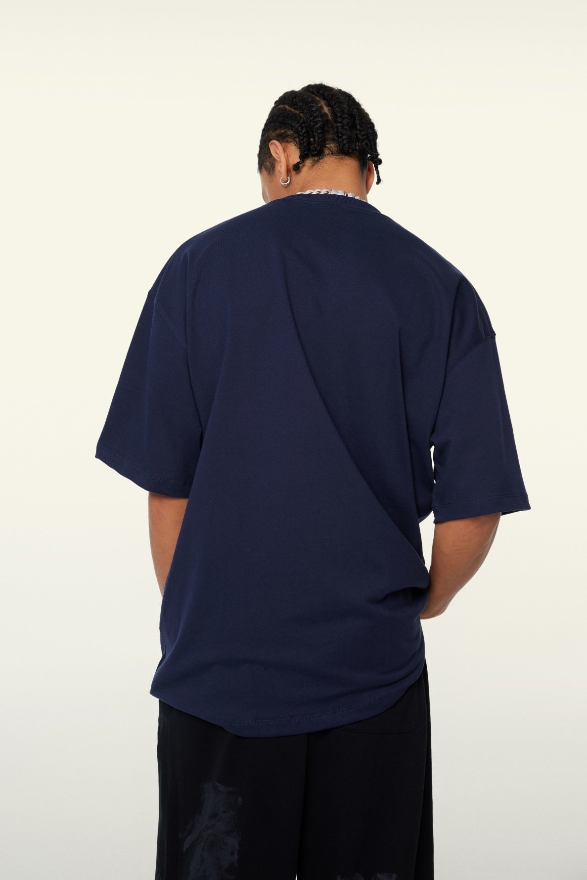 Men’s Heavyweight Oversized Cotton T-Shirt (345G)
