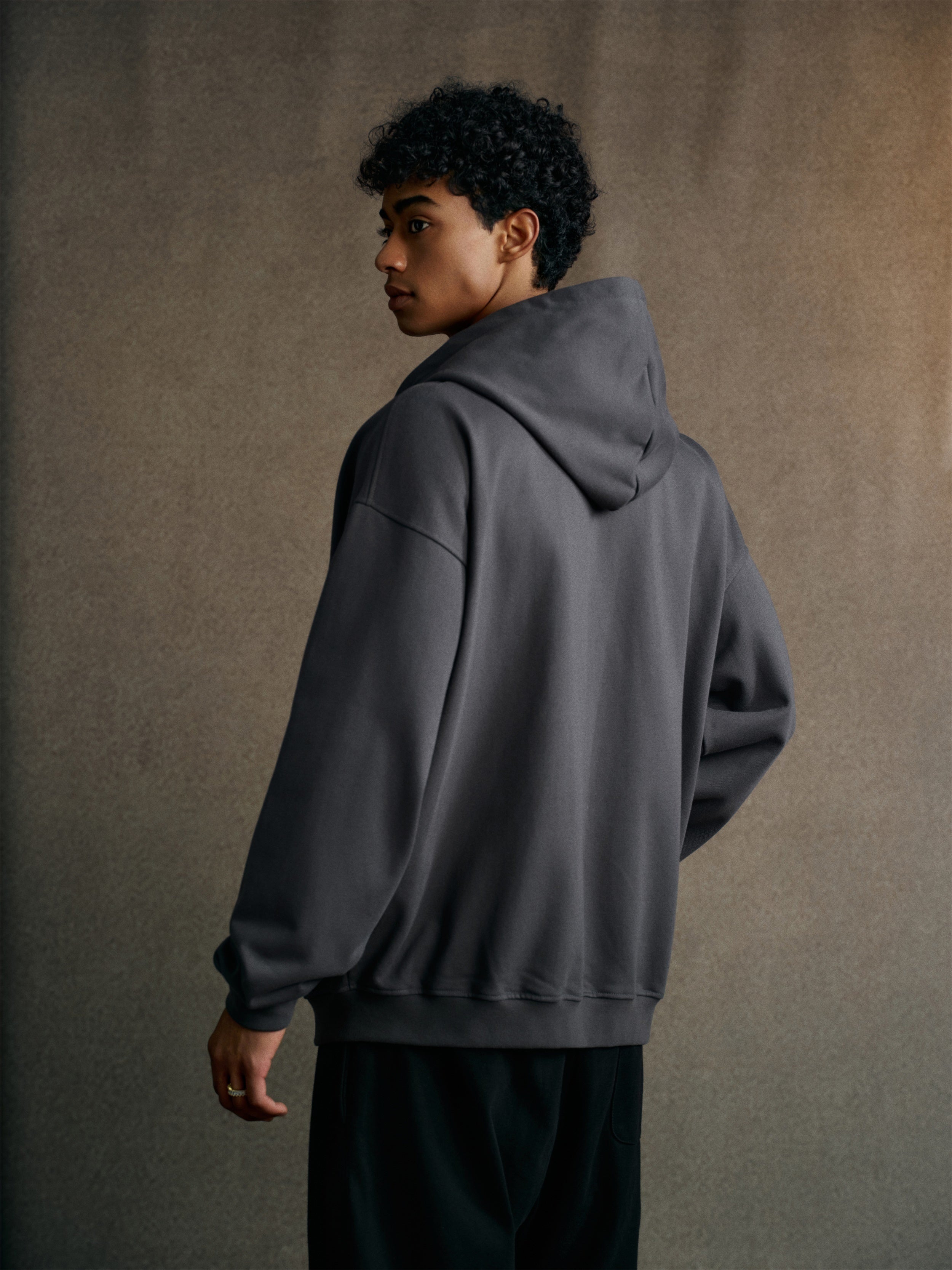 Men’s Heavyweight Fleece Zip Hoodie (445G)
